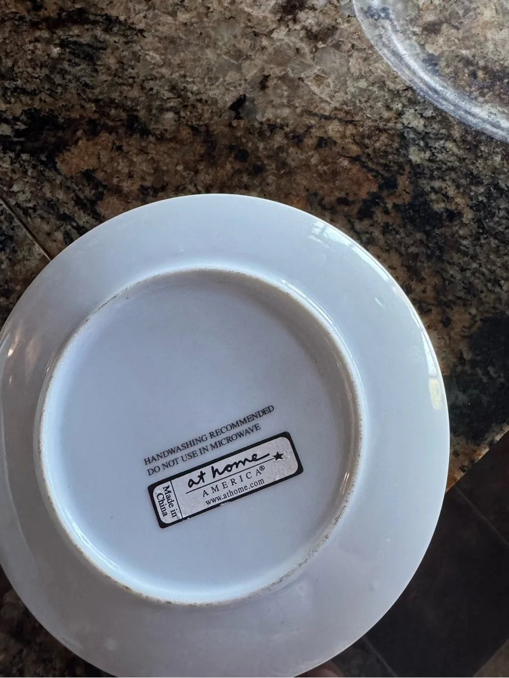 At Home America Snowman 3-Piece Plate Set